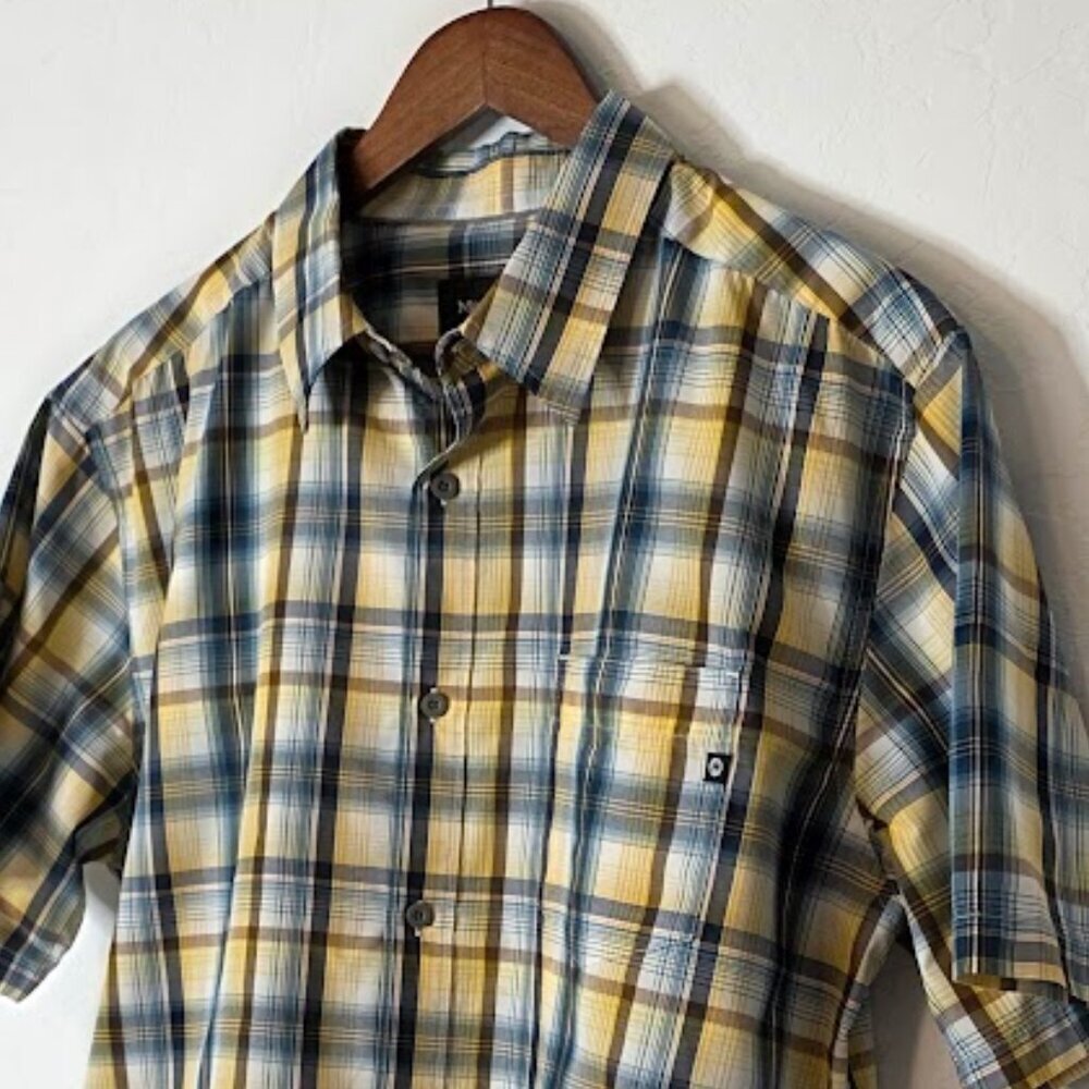 Marmot Men's Short Sleeve Button-down Shirt Size Large - Picture 2 of 7
